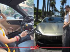 “มาดามลิซ่า” กับม้าพยศตัวใหม่! LISA โพสต์ภาพคู่ Ferrari Roma Spider