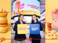 เอส เอฟ x SOURI ครีเอท “ป๊อปคอร์น รส BIRTHDAY CAKE” พร้อมชวนชิม ‘แฟตการอง’ จากป๊อปคอร์น เอส เอฟ