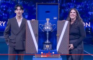 BamBam สร้างประวัติศาสตร์! คนเอเชียคนแรกเชิญถ้วย Louis Vuitton ใน Australian Open 2026