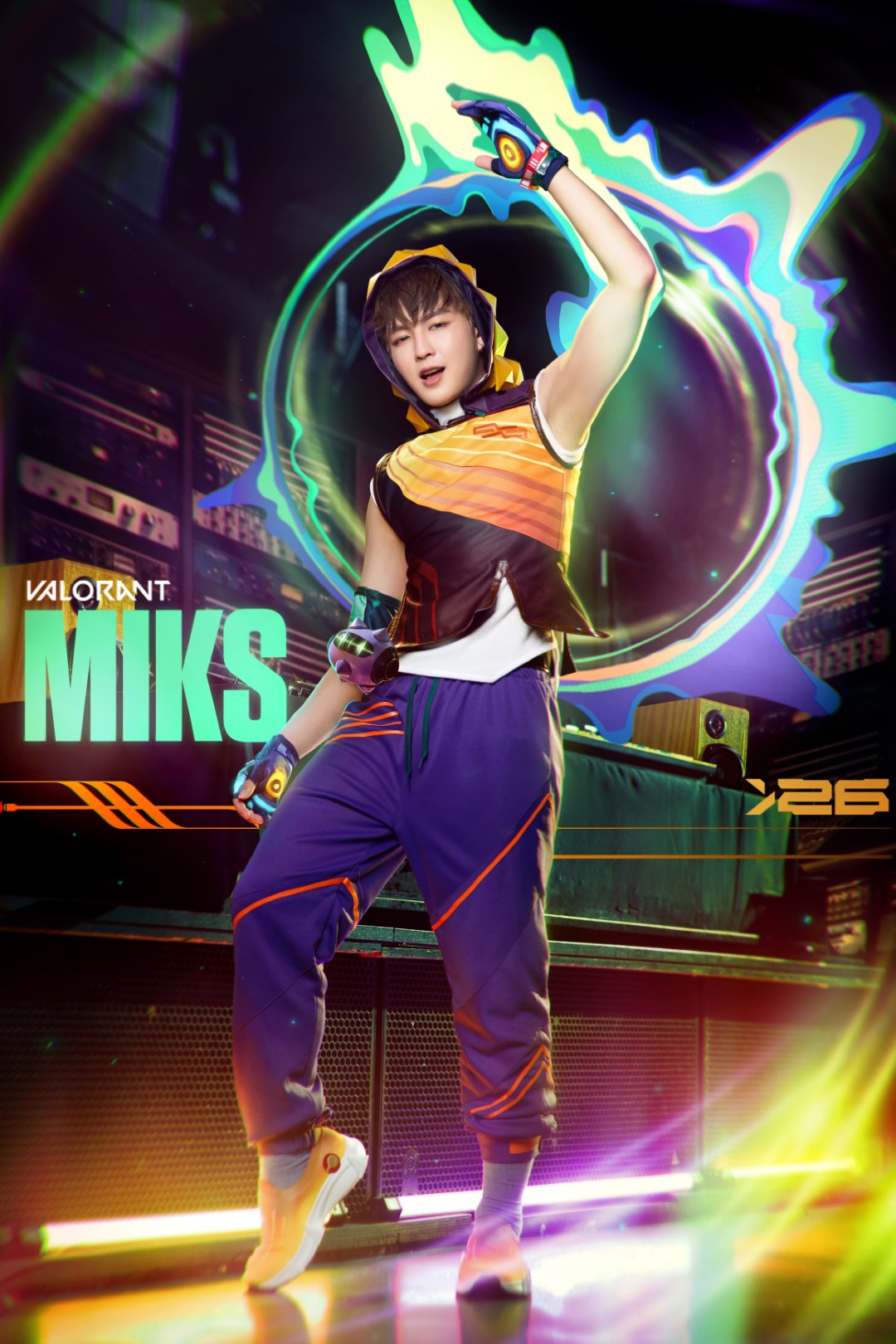 Heart Miks 1 ‘HEART BUS’ กับภารกิจลับคอสเพลย์เป็น “Miks” เอเจนต์ใหม่สายตื๊ดจากเกม VALORANT ในแคมเปญ VALORANT Maha Songkran 2026 ครั้งแรกที่สยามสแควร์