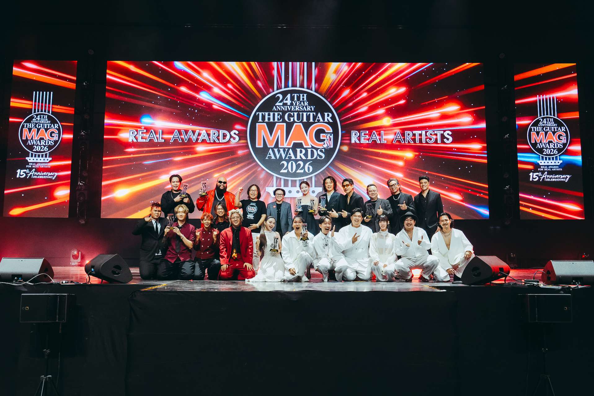 THE GUITAR MAG AWARDS 2026 1 จัดให้! บรรยากาศงาน THE GUITAR MAG AWARDS 2026 ค่ำคืนแห่งประวัติศาสตร์! กับ 19 รางวัลแห่งคุณค่า