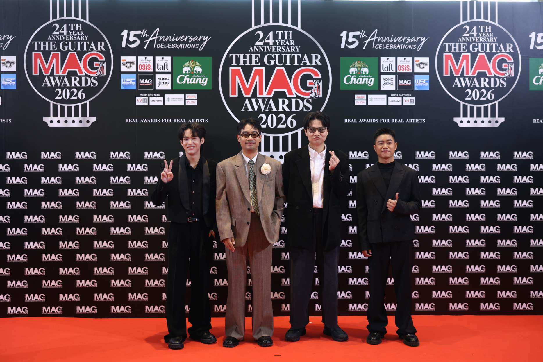THE GUITAR MAG AWARDS 2026 57 จัดให้! บรรยากาศงาน THE GUITAR MAG AWARDS 2026 ค่ำคืนแห่งประวัติศาสตร์! กับ 19 รางวัลแห่งคุณค่า