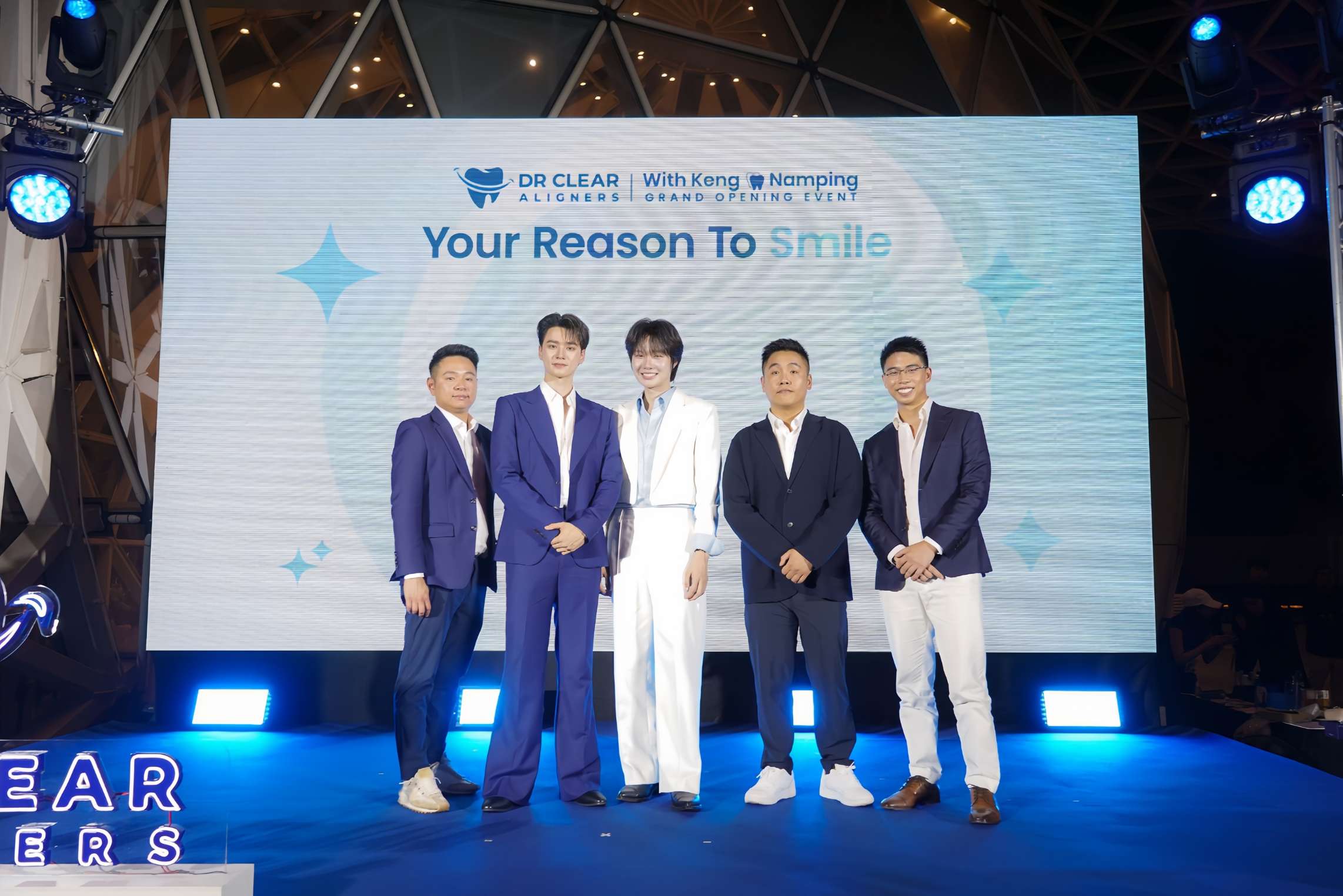 “เก่ง-น้ำปิง” ขึ้นแท่นพรีเซนเตอร์ Dr Clear Aligners แบรนด์จัดฟันใสระดับโลก 1 “เก่ง-น้ำปิง” ขึ้นแท่นพรีเซนเตอร์ Dr Clear Aligners แบรนด์จัดฟันใสระดับโลก