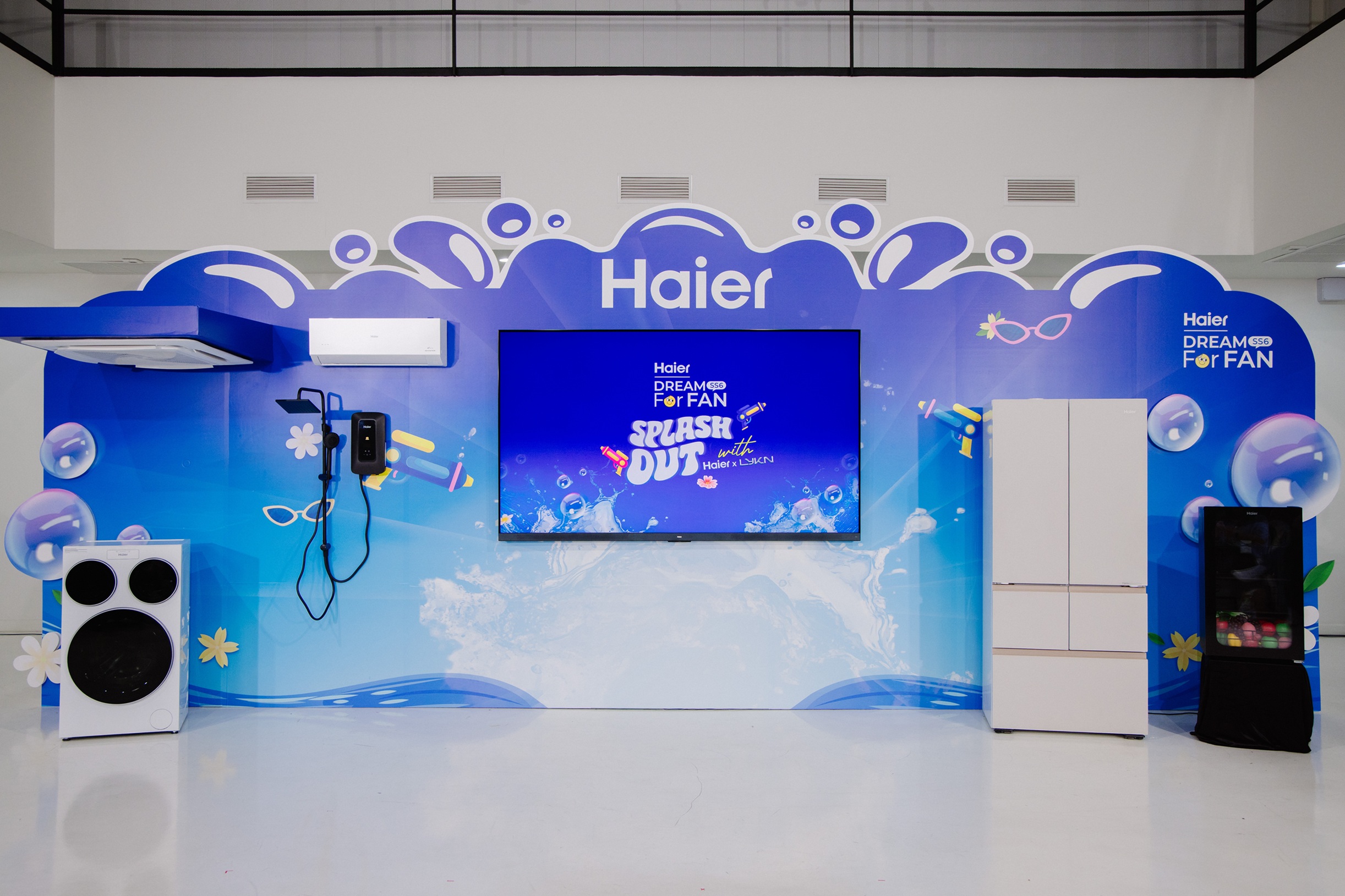 HAIERD1 ดาเมจทะลุองศา! 5 หมาป่าหนุ่ม LYKN สาดความหล่อกิจกรรม Haier