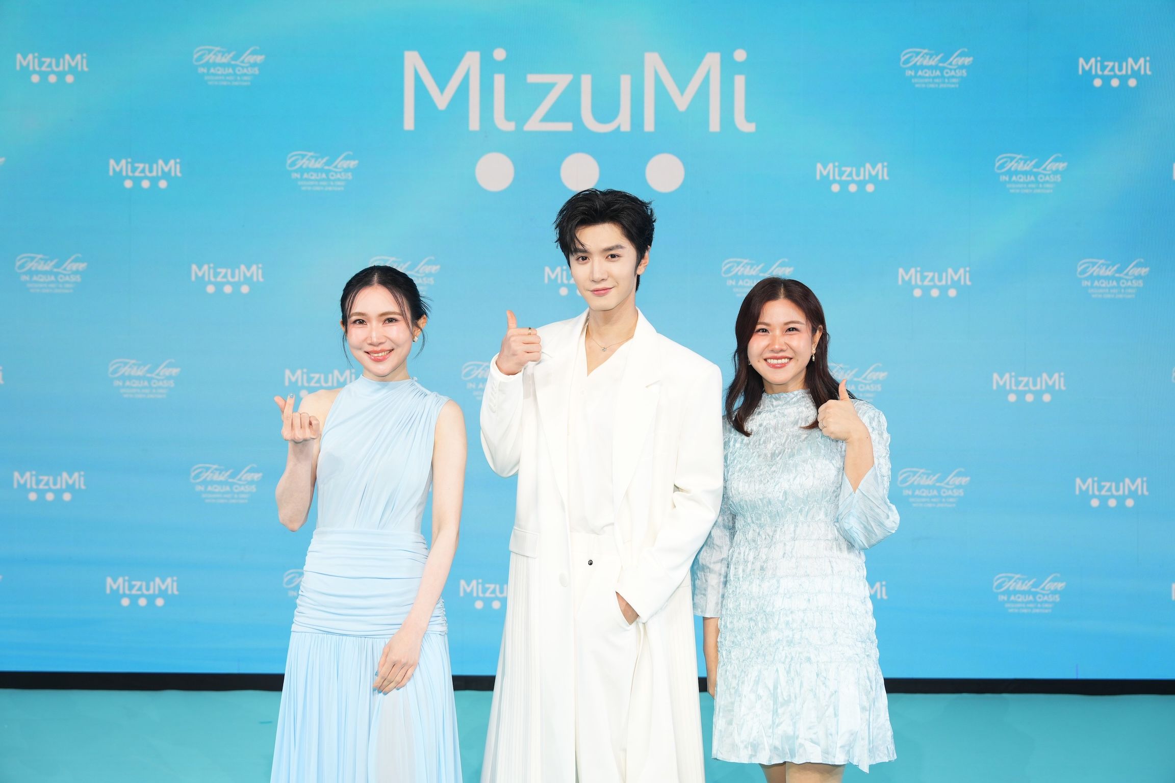 MizuMi พาพระเอกหนุ่มสุดฮอต Chen Zheyuan มาเสิร์ฟโมเมนต์เฟิร์สเลิฟในงาน "MizuMi x Chen Zheyuan Exclusive Meet & Greet: First Love in Aqua Oasis"