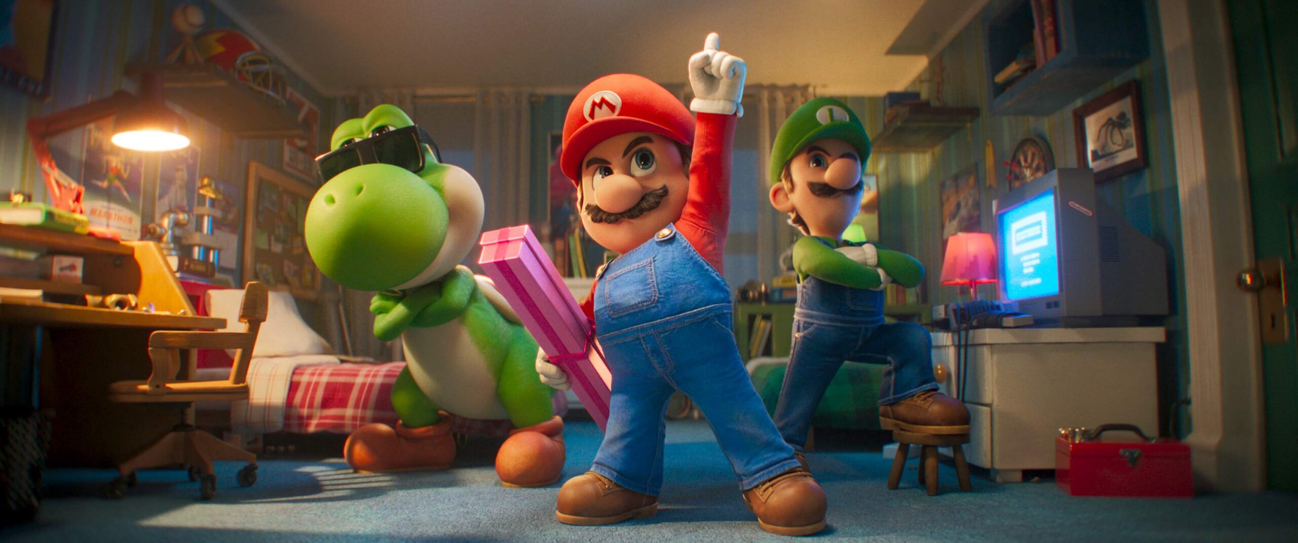 SuperMarioGalaxyMovie 2 scaled อิลลูมิเนชันและนินเทนโดจัดเต็ม! "The Super Mario Galaxy Movie" เตรียมพาทะลุจักรวาล 1 เมษายน 2569 นี้
