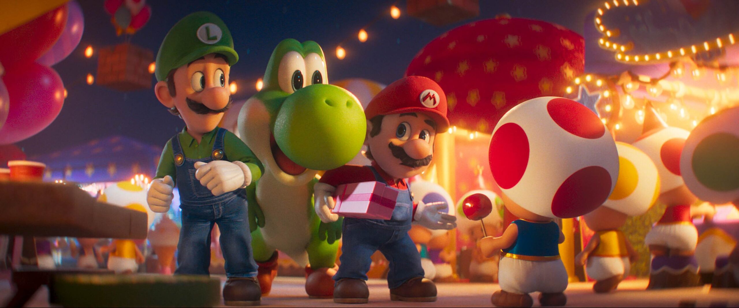 SuperMarioGalaxyMovie 25 scaled อิลลูมิเนชันและนินเทนโดจัดเต็ม! "The Super Mario Galaxy Movie" เตรียมพาทะลุจักรวาล 1 เมษายน 2569 นี้