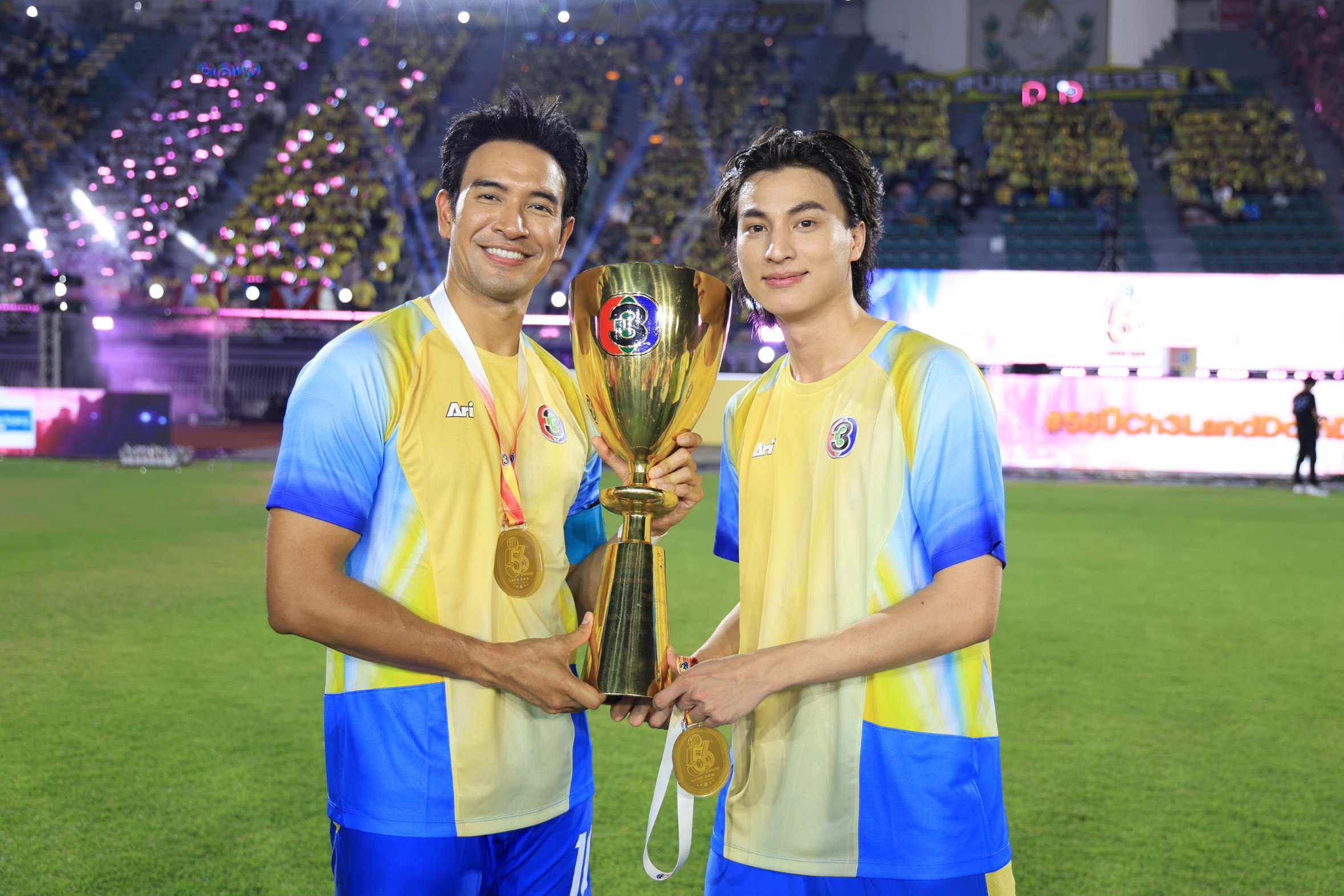 ฟุตบอล ช่อง3 2569 1 บรรยากาศ ช่อง 3 ฉลอง 56 ปี สุดยิ่งใหญ่ รวมซุปตาร์มาระเบิดพลังขั้นสุด!