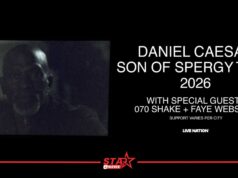 “Daniel Caesar” เยือนไทยอีกครั้ง “Son Of Spergy” 9 มิถุนายนนี้ ที่อิมแพ็ค อารีน่า