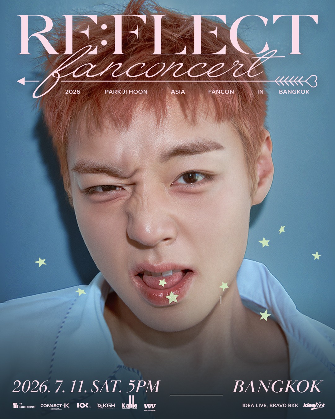 “พัค จีฮุน” เตรียมวิ้งค์ใจเมย์ไทยในแฟนคอน ‘2026 PARK JI HOON ASIA FANCON [RE:FLECT] in BANGKOK’ 11 ก.ค. นี้ ณ IDEA LIVE BRAVO BKK