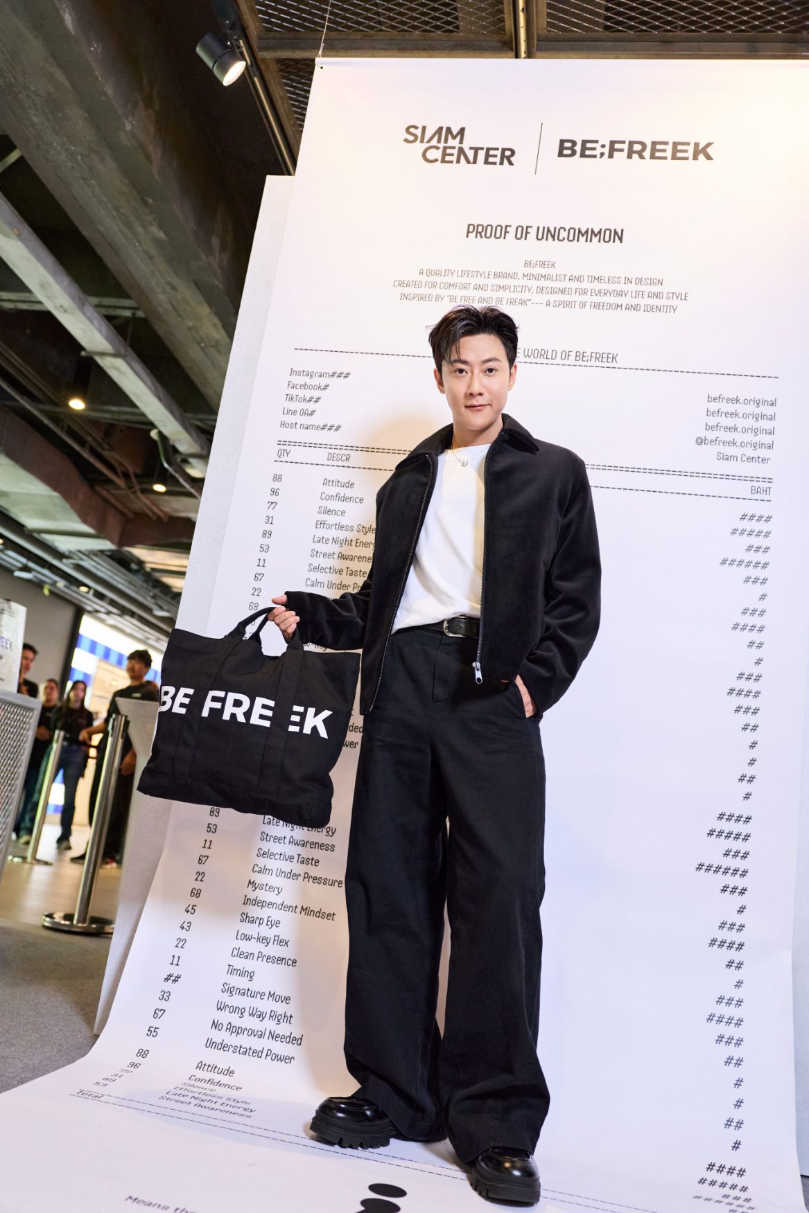 “BE;FREEK” เปิด POP-UP AT SIAM CENTER