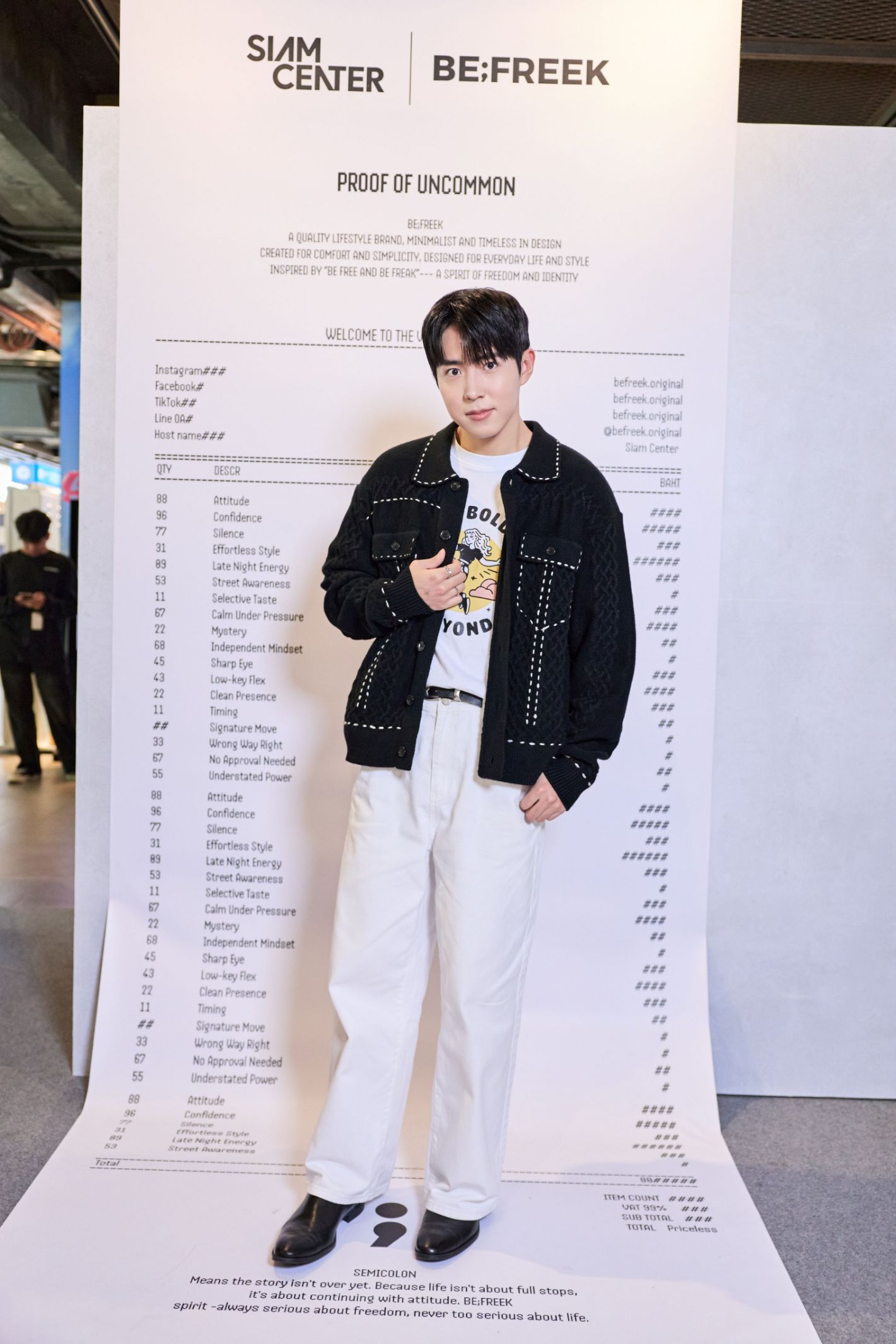 “BE;FREEK” เปิด POP-UP AT SIAM CENTER