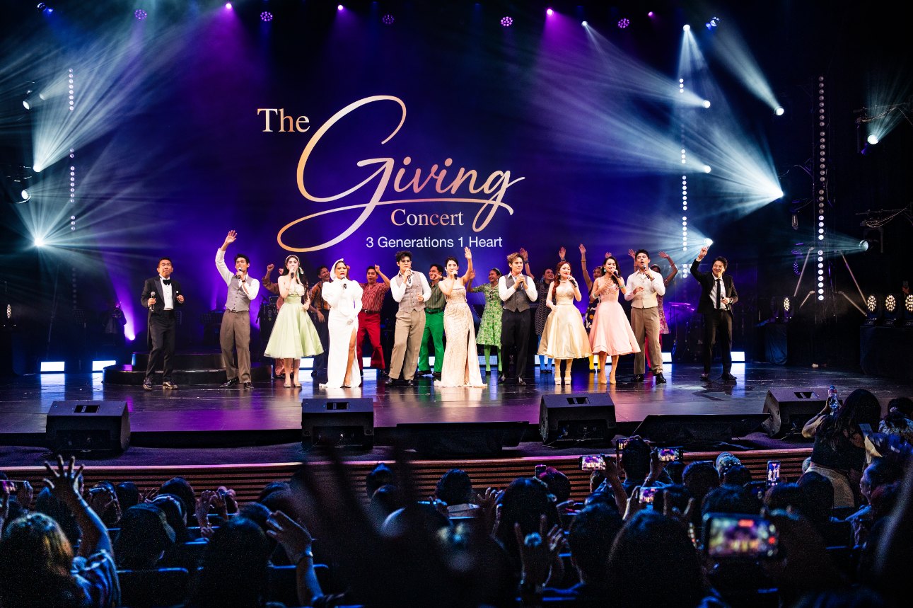 เปิดม่าน “The Giving Concert” 3 Generations 1 Heart คอนเสิร์ตแรก "Sing History เพลงรักในวันวาน”