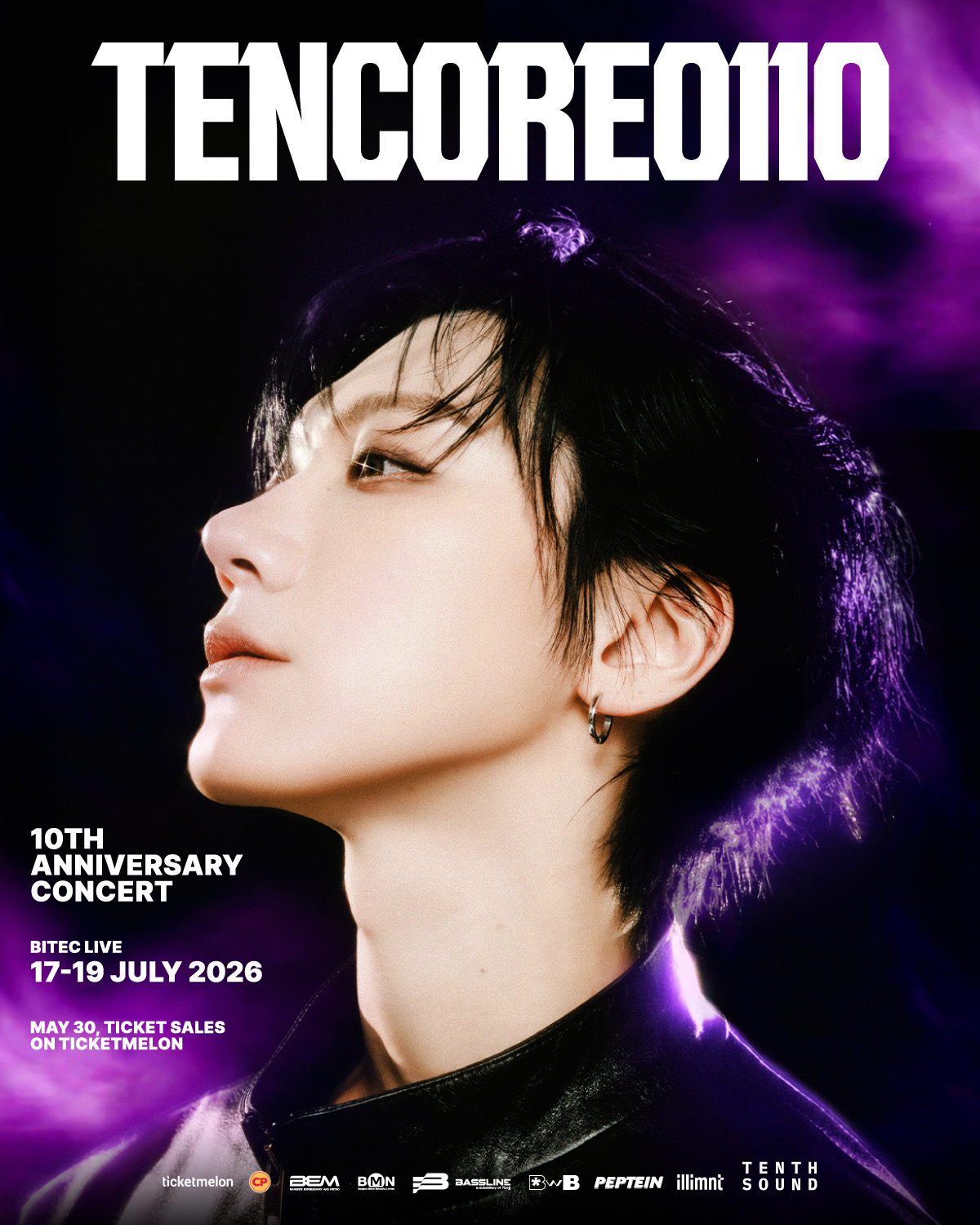 IMG 0636 10 ปี "TEN LEE" เตรียมสร้างประวัติศาสตร์หน้าใหม่! กับคอนเสิร์ตเดี่ยวสุดยิ่งใหญ่ "TEN:CORE0110" 3 รอบการแสดง 17-18-19 กรกฎาคม 2569 ณ BITEC Live