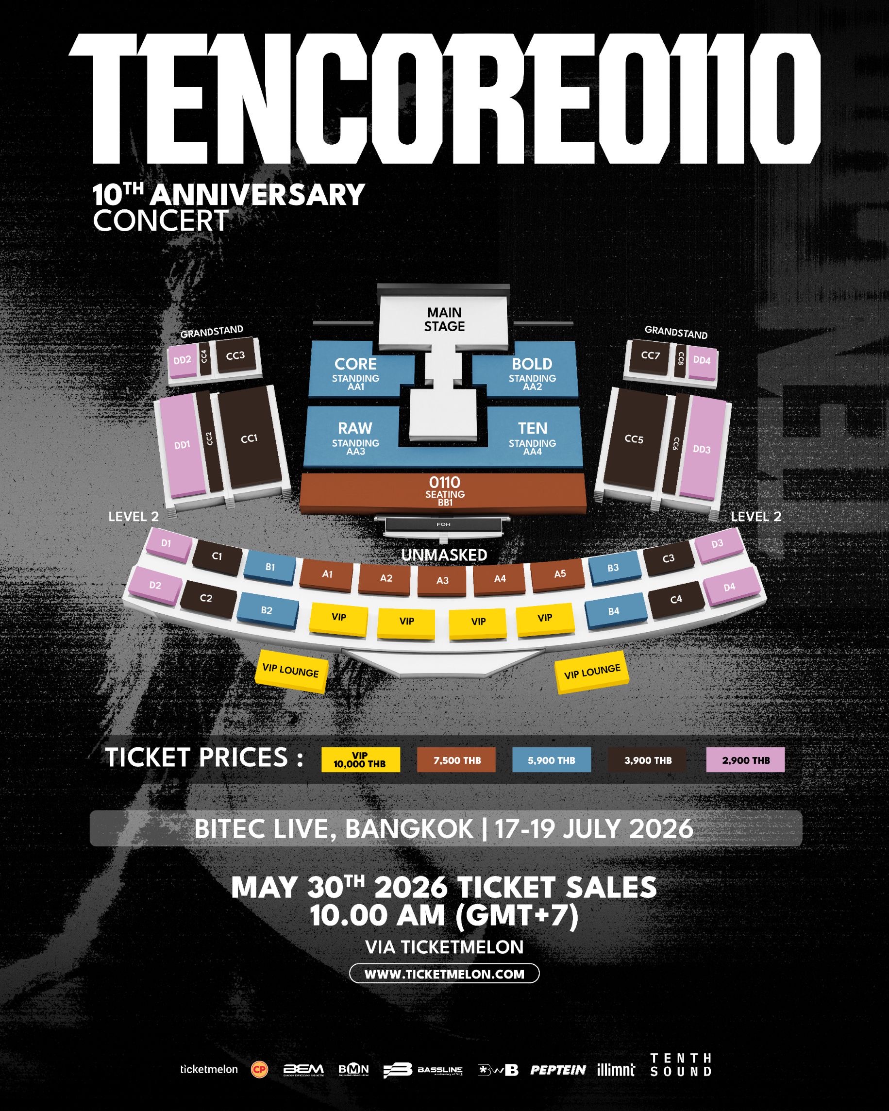IMG 0638 10 ปี "TEN LEE" เตรียมสร้างประวัติศาสตร์หน้าใหม่! กับคอนเสิร์ตเดี่ยวสุดยิ่งใหญ่ "TEN:CORE0110" 3 รอบการแสดง 17-18-19 กรกฎาคม 2569 ณ BITEC Live