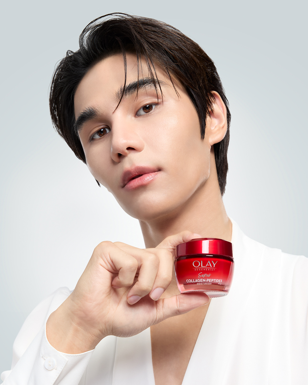 02 0 Jeff Satur ขึ้นแท่น Friends of Olay คนใหม่ ยกหน้าให้ Olay Super Collagen-Peptides Moisturiser