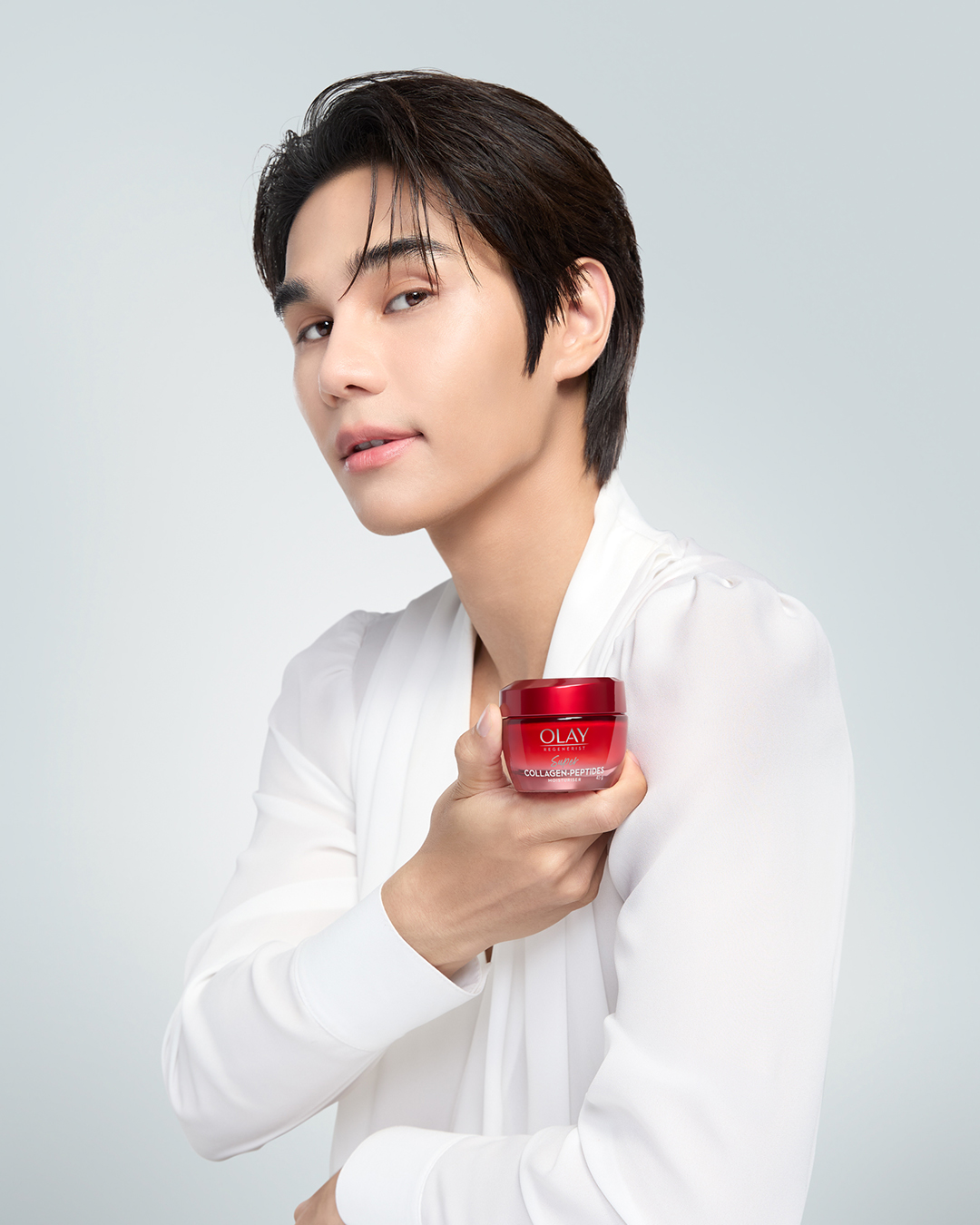 05 0 Jeff Satur ขึ้นแท่น Friends of Olay คนใหม่ ยกหน้าให้ Olay Super Collagen-Peptides Moisturiser