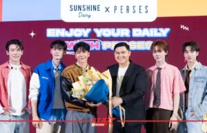 PERSES ขึ้นแท่นพรีเซนเตอร์ Sunshine Dairy เปิดตัวยิ่งใหญ่ในงาน “Enjoy Your Daily With PERSES”