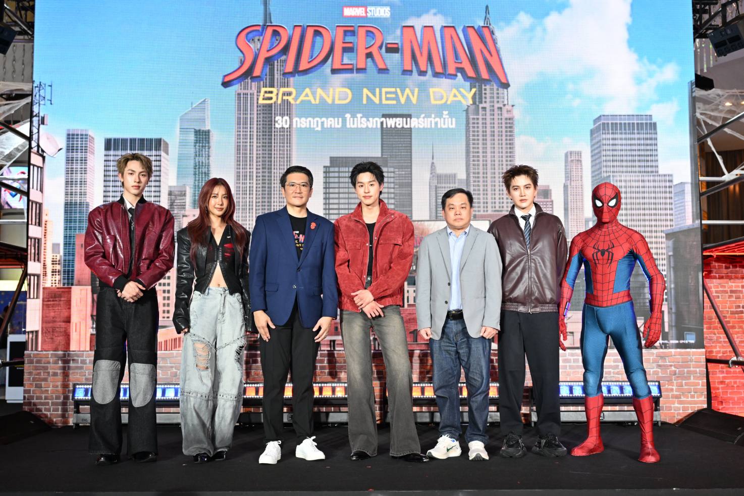 1 'บิวกิ้น พุฒิพงศ์' ร่วมฉลอง SPIDER-MAN™: BRAND NEW DAY ในงาน Thailand Gala Premiere