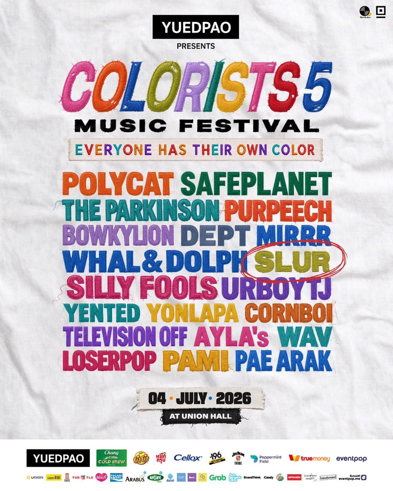COLORISTS MUSIC FESTIVAL 5 1 ภาพบรรยากาศความสนุกใน COLORISTS MUSIC FESTIVAL ครั้งที่ 5 ศิลปิน 20 วง จุใจทั้งวัน