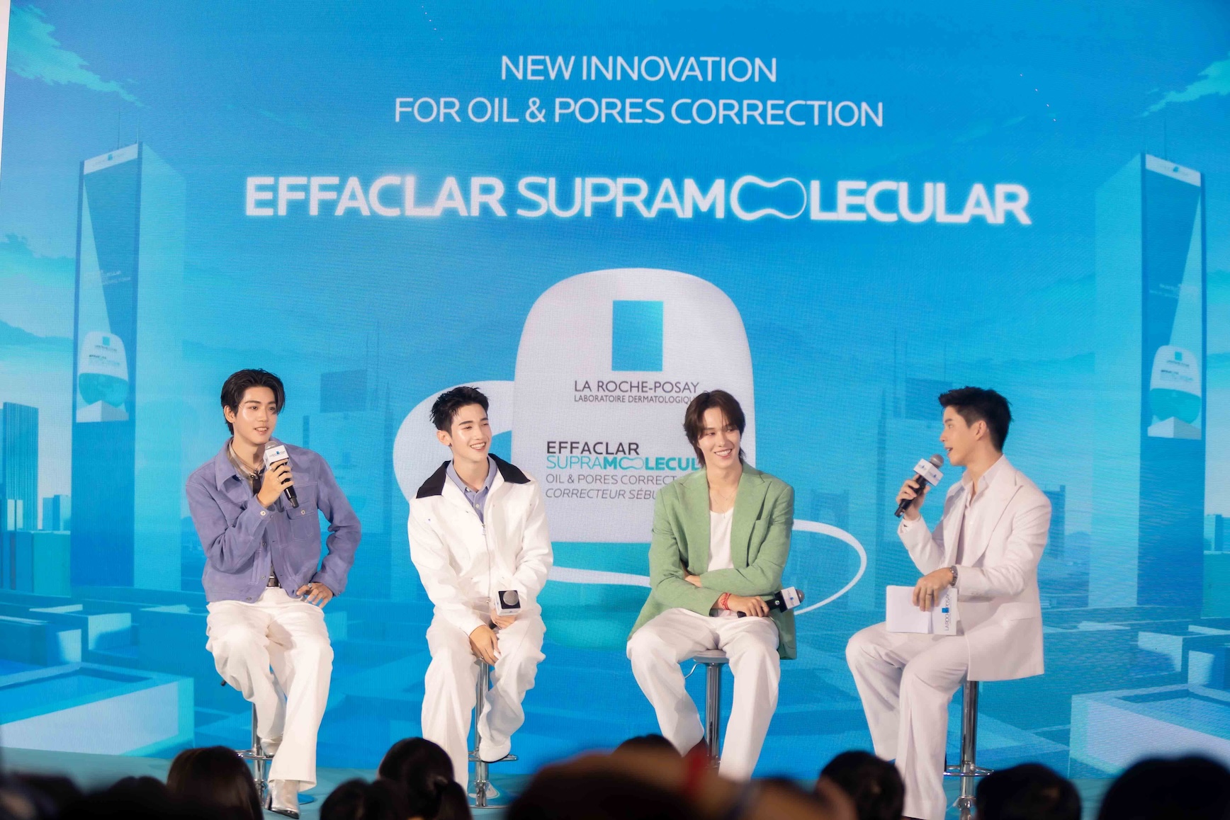 La Roche Posay 3 นานิ-ซี พร้อม Avocean นัทฮง และ แอลม่อนโปรเกรส ส่งความฟินในอีเวนต์ La Roche-Posay เปิดตัว "Effaclar Supramolecular Oil & Pores Correct"