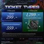 Ticket Sell 01 MUSEUM OF SOMNIA — An Embodied Music Experience นิทรรศการที่ได้แรงบันดาลใจจากบทเพลงของ PUN