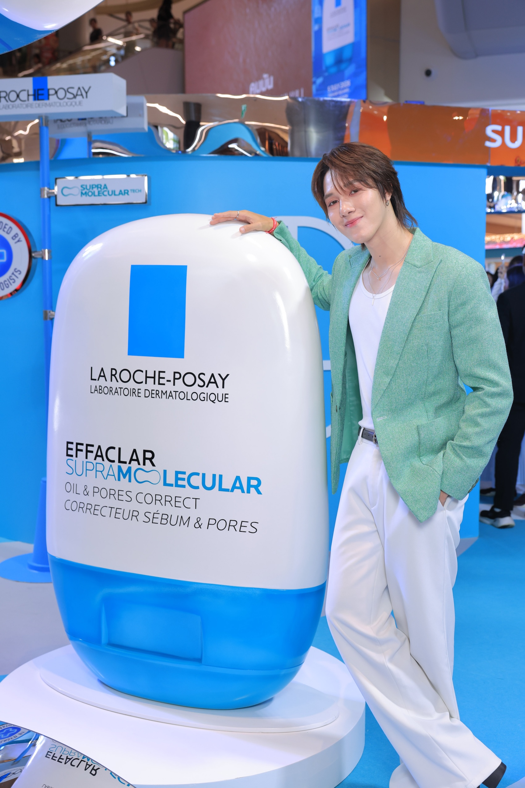 นานิ หิรัญกฤษฎิ์ 2 นานิ-ซี พร้อม Avocean นัทฮง และ แอลม่อนโปรเกรส ส่งความฟินในอีเวนต์ La Roche-Posay เปิดตัว "Effaclar Supramolecular Oil & Pores Correct"