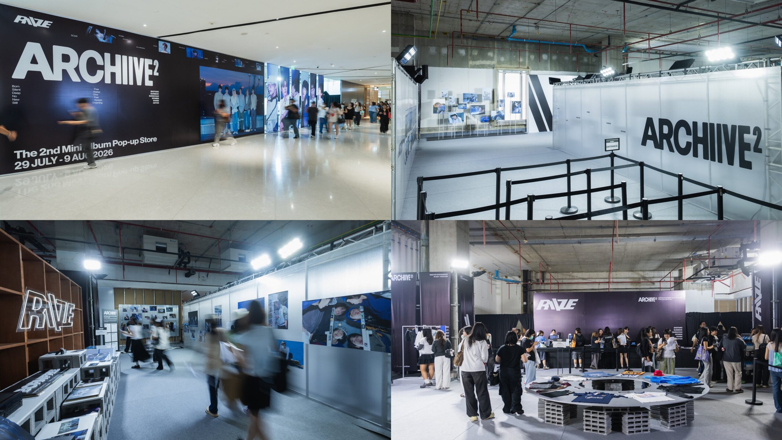 ภาพที่ 1 บรรยากาศงานป็อปอัป RIIZE POP UP ARCHIIVE² in BANGKOK scaled ‘RIIZE POP-UP [ARCHIIVE²] in BANGKOK’ เปิดถึง 9 ส.ค.นี้ ณ สยามพารากอน