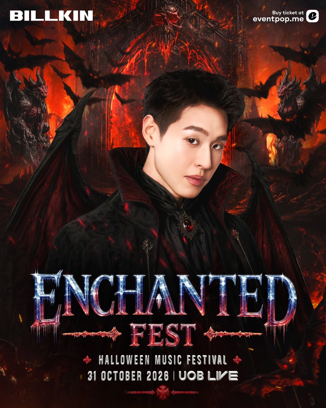 1787395736930 ENCHANTED FEST 2026 ปลุก 8 ศิลปินตัวท็อป เปิดอาณาจักร “FROZEN NIGHTMARE” 31 ต.ค. 69 ณ UOB Live ห้าง Emsphere