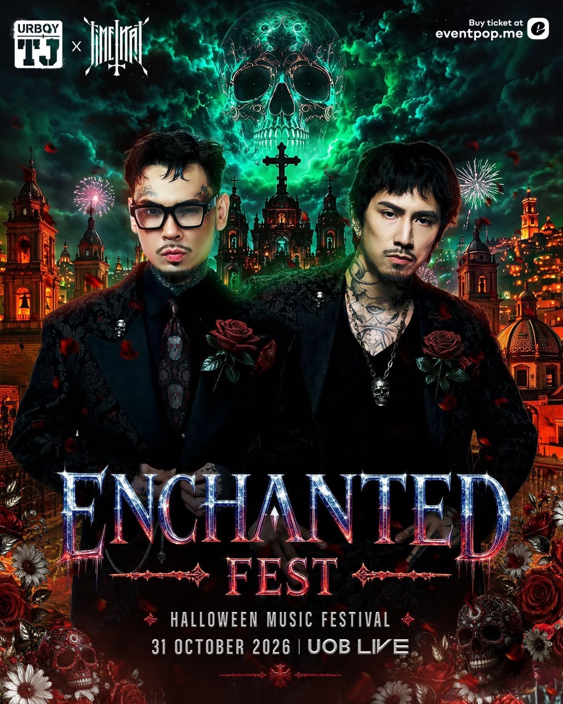 1787395738794 ENCHANTED FEST 2026 ปลุก 8 ศิลปินตัวท็อป เปิดอาณาจักร “FROZEN NIGHTMARE” 31 ต.ค. 69 ณ UOB Live ห้าง Emsphere