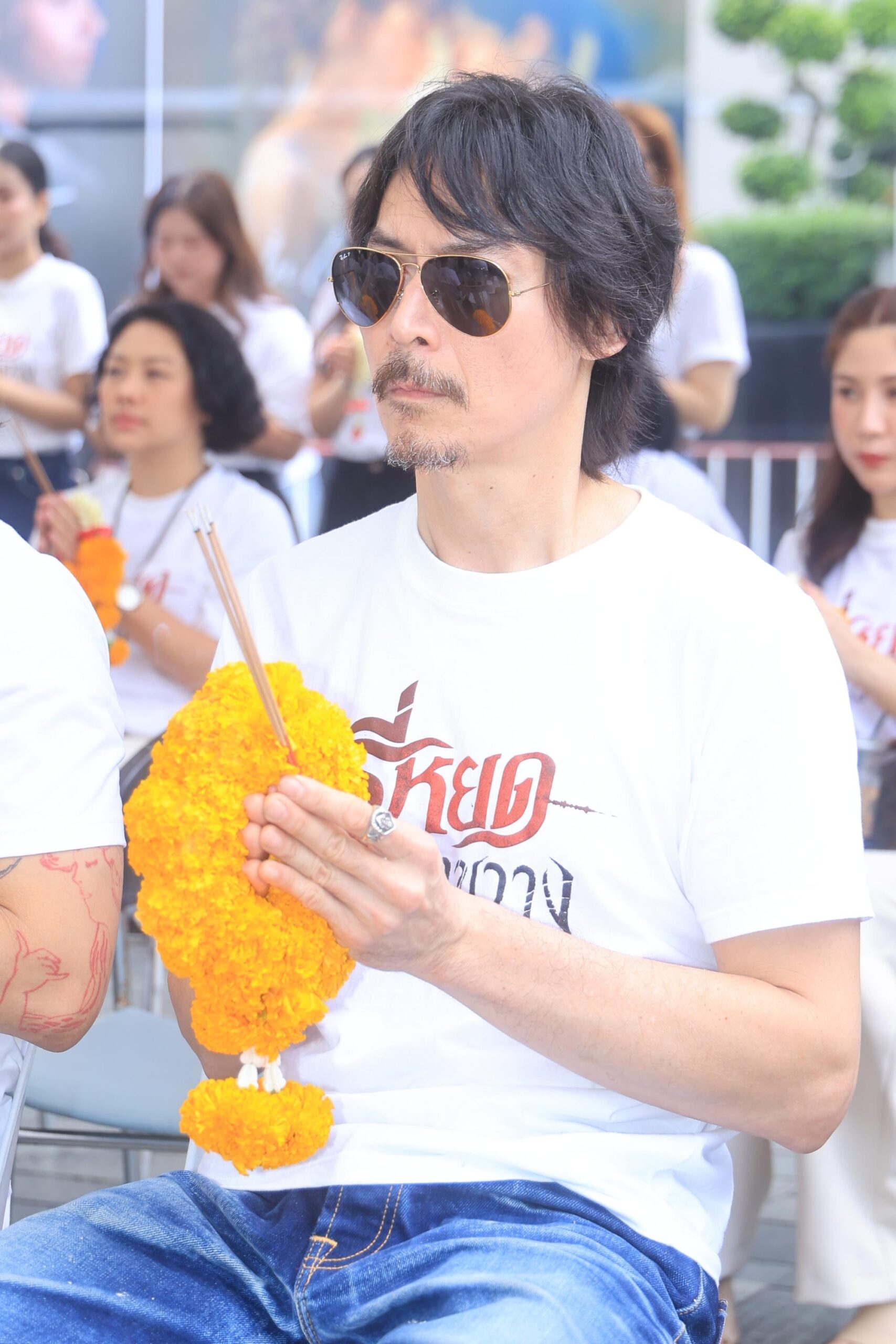 4B9A4232 scaled เบิกฤกษ์!!! ณเดชน์ - โบว์ - ไบเบิ้ล พร้อมนักแสดง บวงสรวง “ธี่หยด: สมิงเขาขวาง”