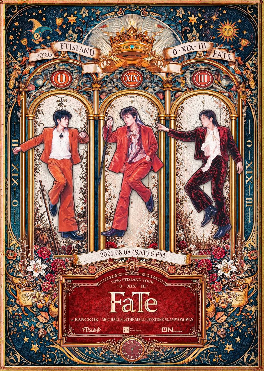 พร้อมหรือยัง? ‘FTISLAND’ กลับมาจุดไฟความมันในไทย กับ ‘2026 FTISLAND TOUR 0 — XIX — III ‘FaTe’ in BANGKOK’ 8 ส.ค. นี้ ณ MCC Hall เดอะมอลล์ไลฟ์สโตร์ งามวงศ์วาน 1 666050 พร้อมหรือยัง? ‘FTISLAND’ กลับมาจุดไฟความมันในไทย กับ ‘2026 FTISLAND TOUR 0 — XIX — III ‘FaTe’ in BANGKOK’ 8 ส.ค. นี้ ณ MCC Hall เดอะมอลล์ไลฟ์สโตร์ งามวงศ์วาน