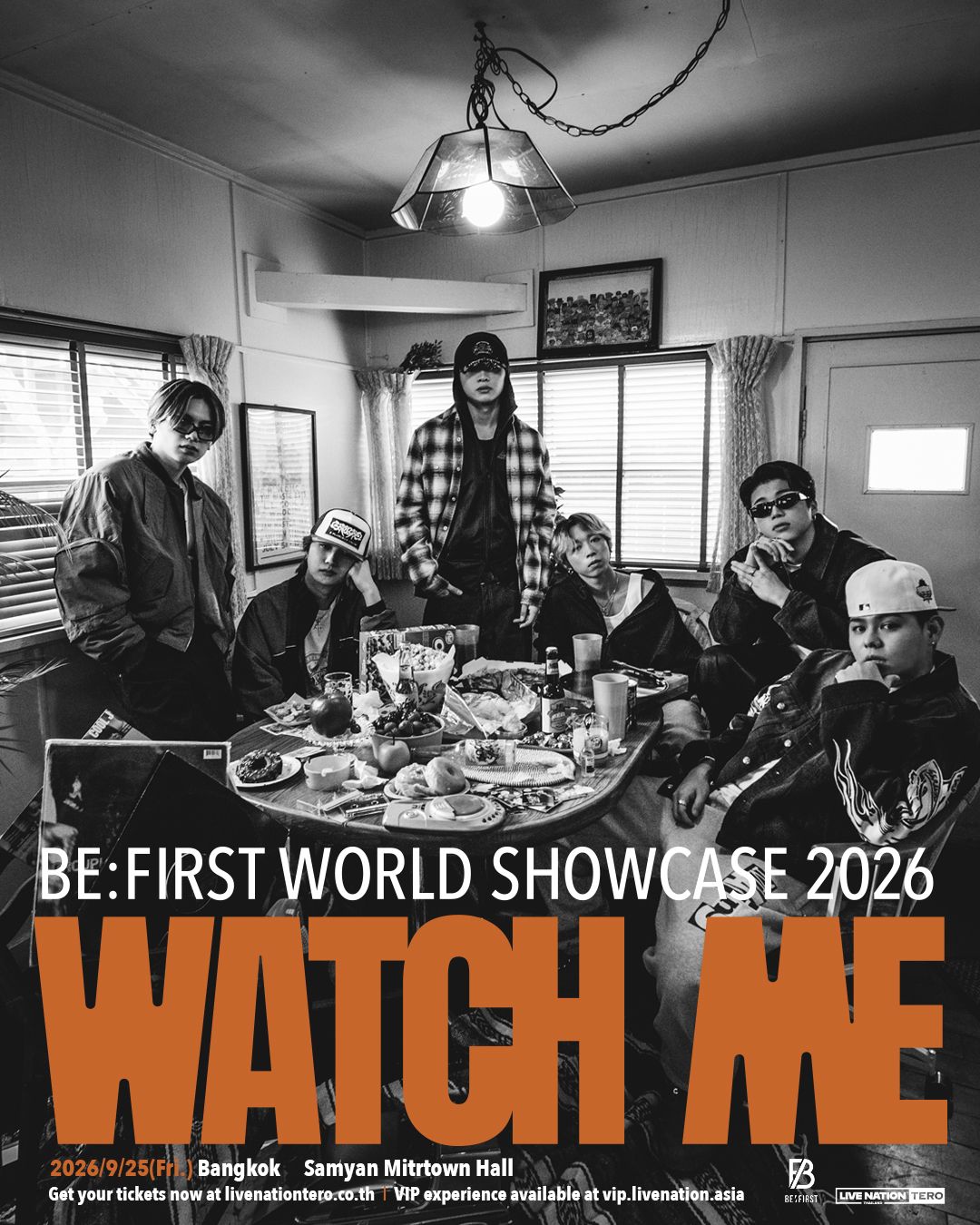 BE:FIRST ปล่อยซิงเกิ้ลใหม่ "BRUCE WAYNE" feat. Flo Milli ปักหมุดเจอแฟนชาวไทยใน BE:FIRST WORLD SHOWCASE 2026 “WATCH ME” in Bangkok 25 ก.ย.69 ที่สามย่านมิตร ทาวน์ ฮอลล์ 1 BF BKK BE:FIRST ปล่อยซิงเกิ้ลใหม่ "BRUCE WAYNE" feat. Flo Milli ปักหมุดเจอแฟนชาวไทยใน BE:FIRST WORLD SHOWCASE 2026 “WATCH ME” in Bangkok 25 ก.ย.69 ที่สามย่านมิตร ทาวน์ ฮอลล์