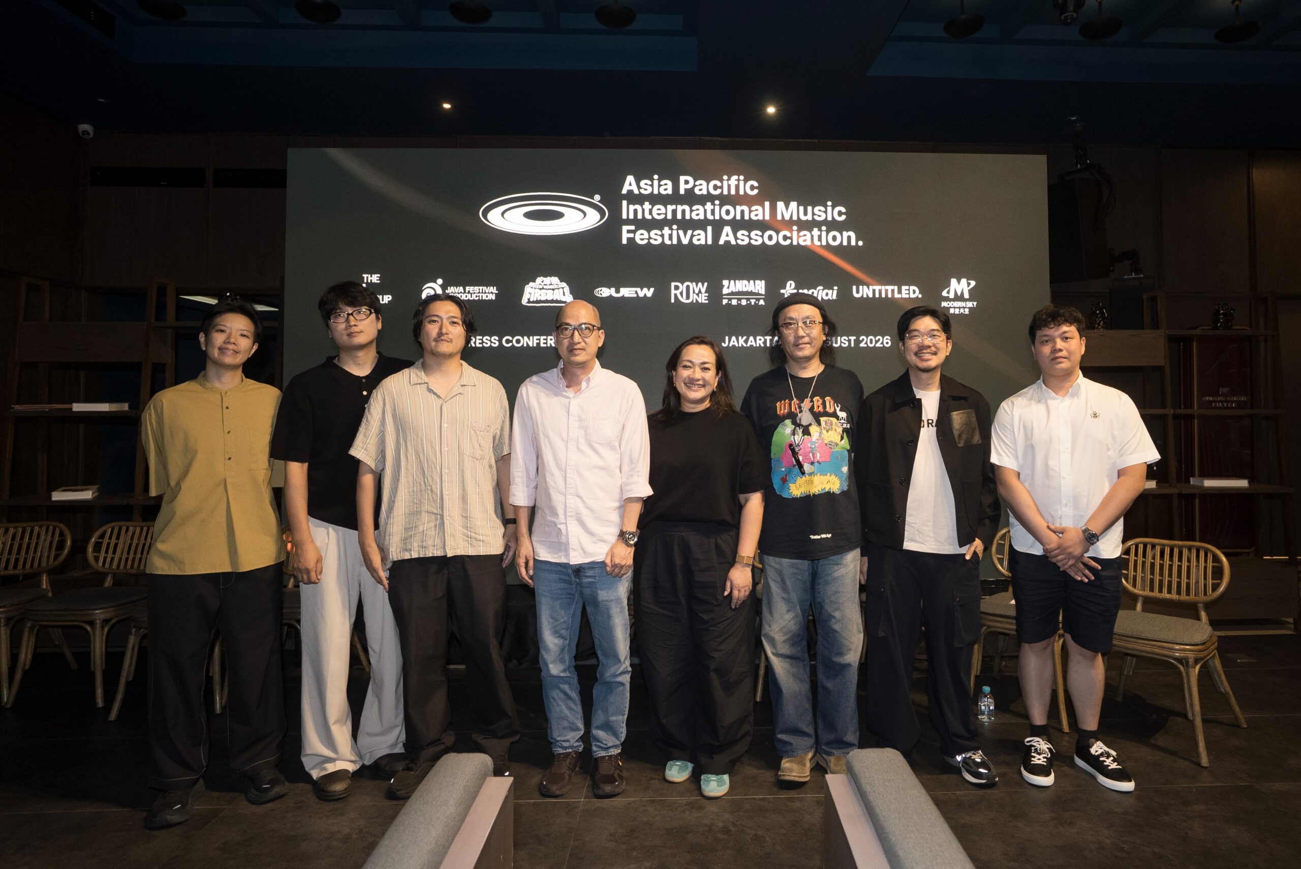 Founding Members of Asia Pacific International Music Festival Association 2026 0 scaled เปิดตัว “APIMFA” ในงาน LaLaLa Festival Jakarta 2026