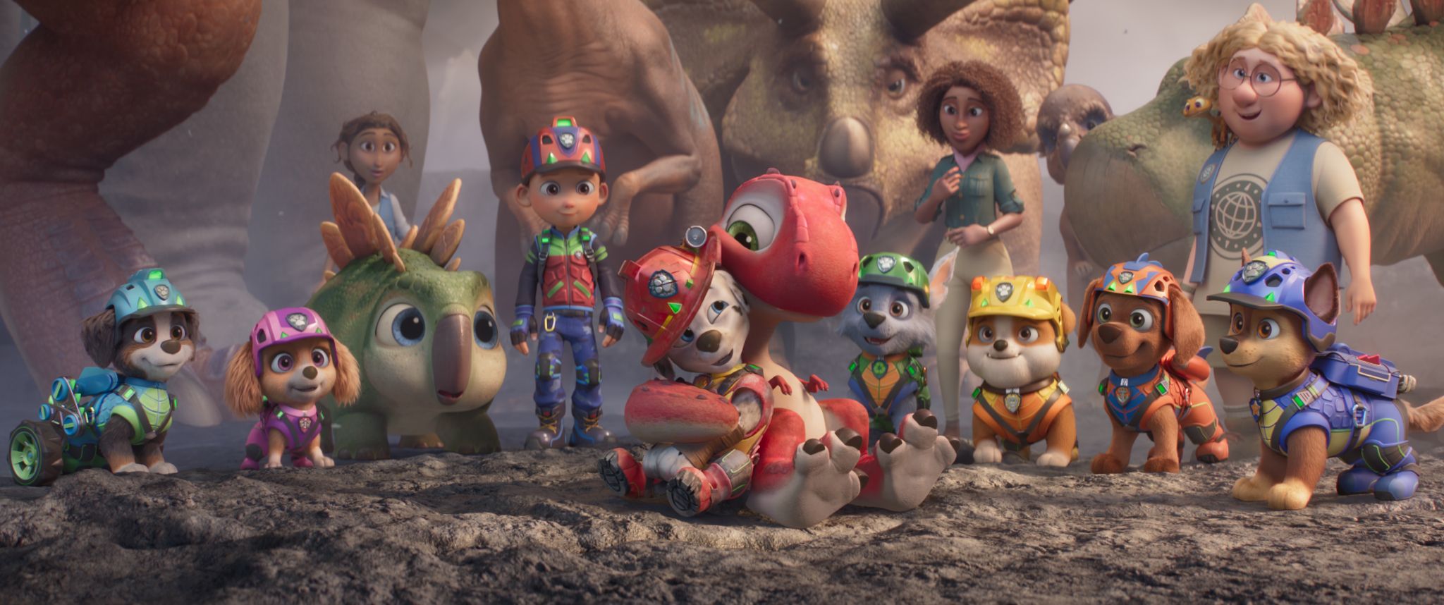 PAWPatrolMovie 11 "PAW PATROL: THE DINO MOVIE" ยกขบวนเจ้าตูบสี่ขาตะลุยเกาะไดโนเสาร์ เข้าฉายแล้ววันนี้ที่โรงภาพยนตร์!