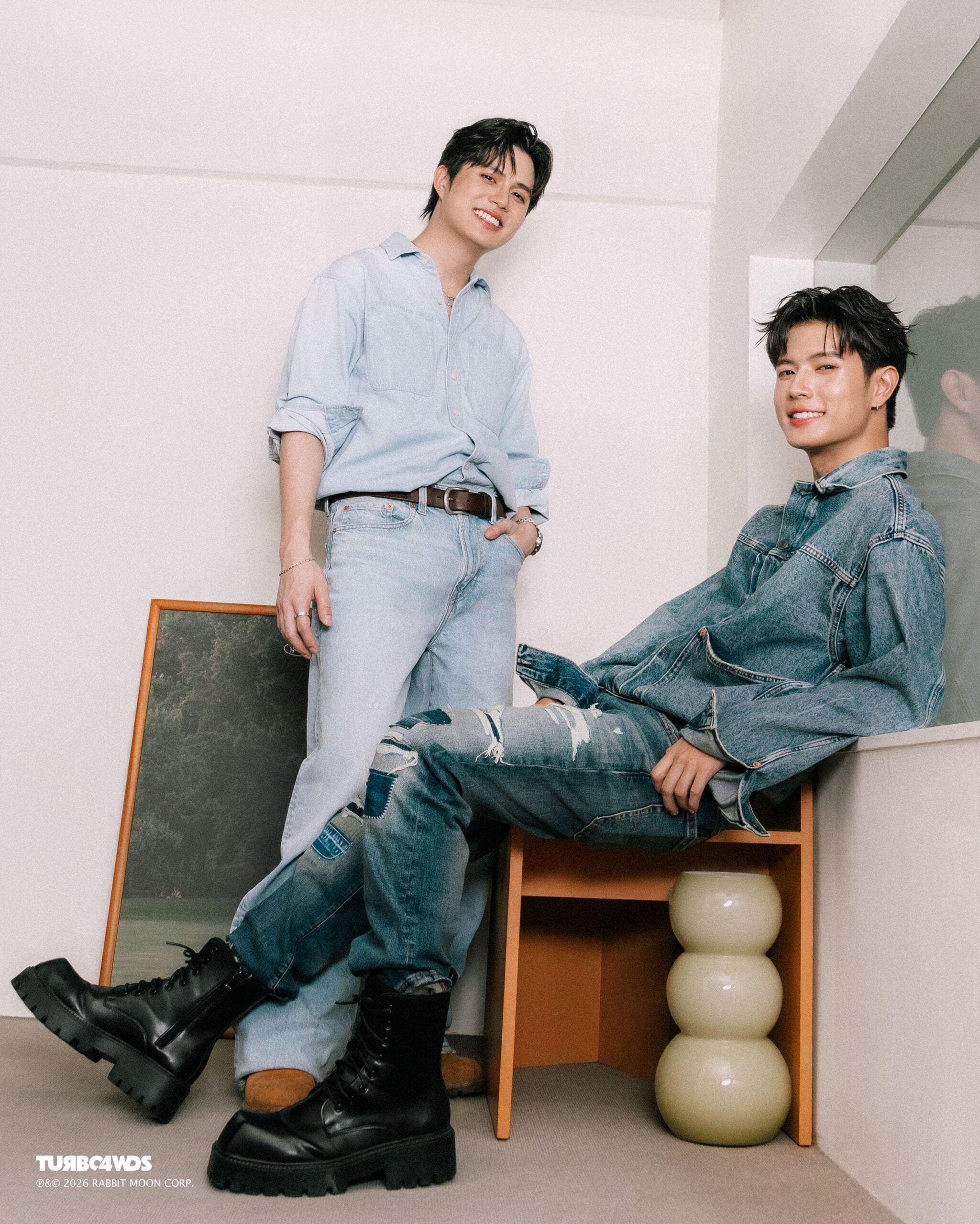 PR lot1bfmt jeans 02 0 scaled BOYFRIEND MATERIAL ซิงเกิลที่ 2 จากดูโอ้ “Turbo4Wds” ค่าย “RABBIT MOON”