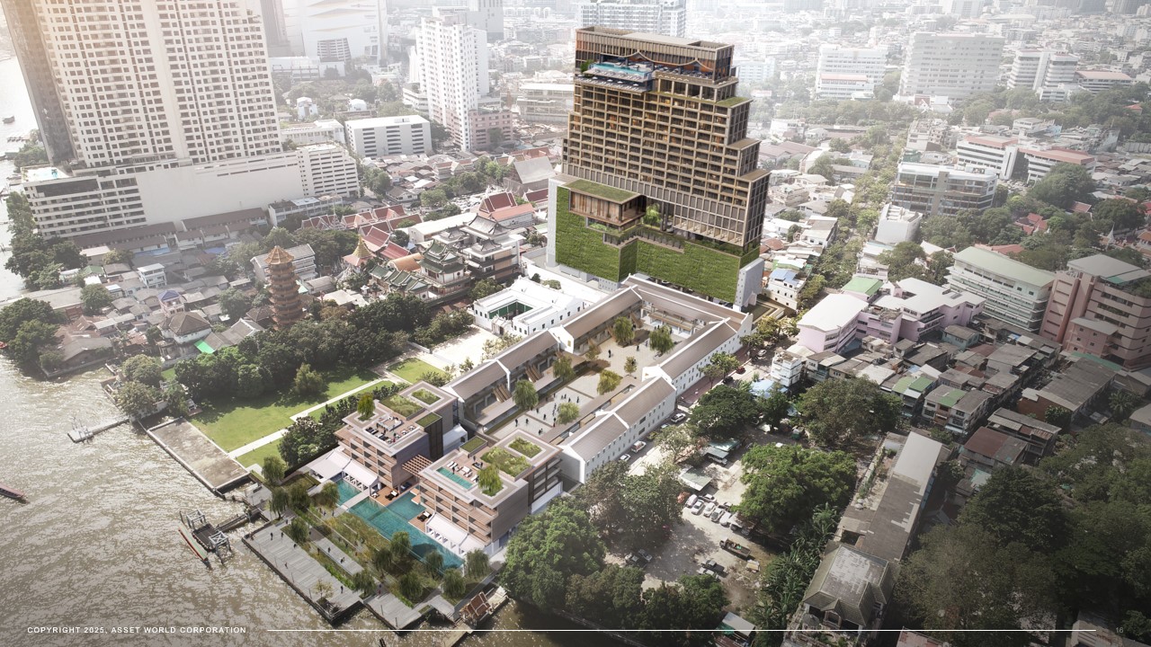 The Ritz Carlton Bangkok The River Side 3 AWC สานต่อ “AWC Riverside Journey” ด้วยจุดหมายปลายทางลักชัวรีแห่งใหม่ มูลค่า 2,900 ล้านบาท บนหนึ่งในทำเลที่ดีที่สุดริมแม่น้ำเจ้าพระยา