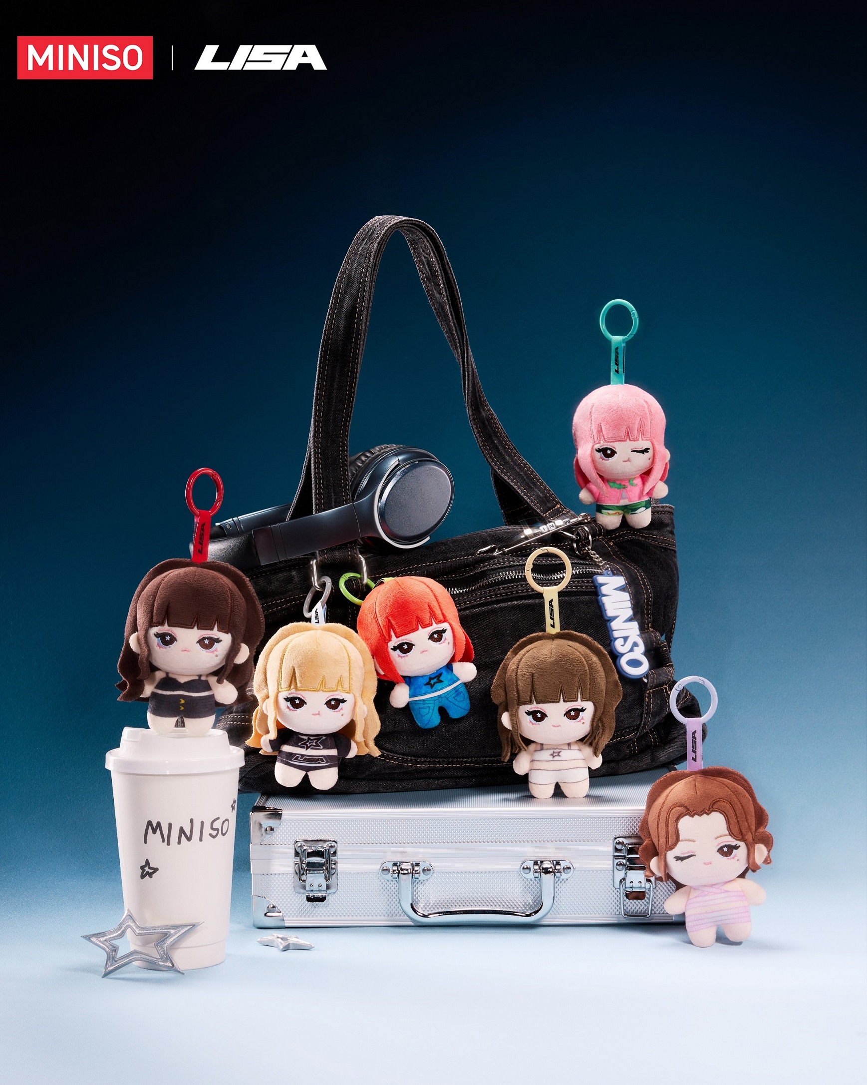 vinyl plush MINISO × LISA GLOBAL POP-UP ปักหมุดครั้งแรกในโลกที่ไทย 1 ถึง 24 กันยายน 2026 ณ ICONSIAM