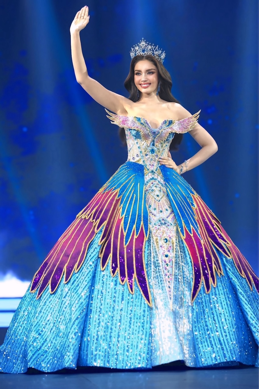 วีนา อำลาตำแหน่ง “ทารีน่า โบเทส” คว้ามงกุฏ Miss Universe Thailand 2026