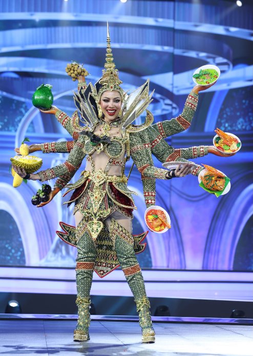 สุราษฏร์ธานี2 จัดเต็มเซ็ตภาพ 77 ชุดประจำชาติ Miss Universe Thailand 2026