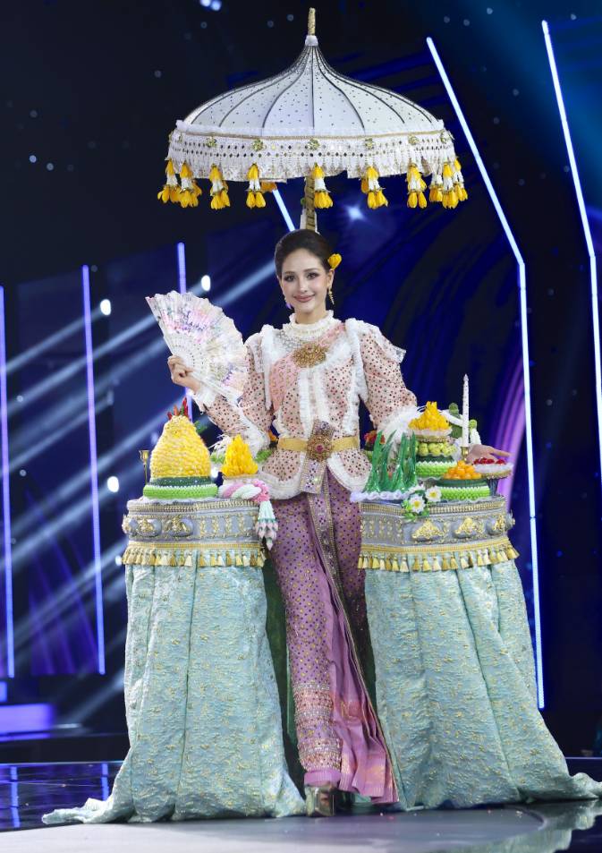 อ่างทอง จัดเต็มเซ็ตภาพ 77 ชุดประจำชาติ Miss Universe Thailand 2026