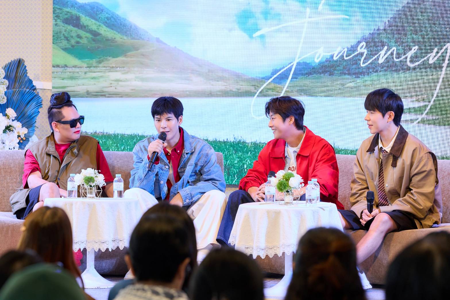 1790610913308 คัลแลน-พี่จอง-จูดี้-น้องแดน แถลงข่าว พร้อมจัดแฟนไซน์ในงาน Our Little Journey : Photobook
