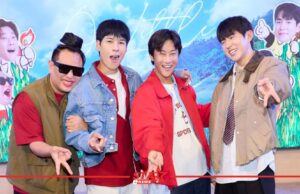 คัลแลน-พี่จอง-จูดี้-น้องแดน แถลงข่าว พร้อมจัดแฟนไซน์ในงาน Our Little Journey : Photobook