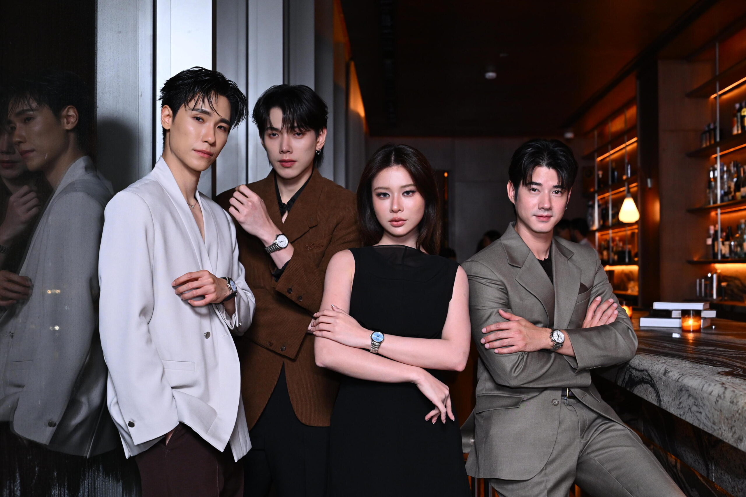 ภาพหมู่ 3 scaled Friend of Longines มาริโอ้ - เก้า นำทีม จูเนียร์ - ต้าห์อู๋ ร่วมงานเปิดตัว “The Longines Master Collection”