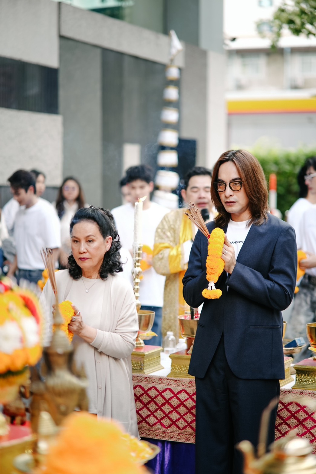 1793017483811 บวงสรวงแล้ว! “พูห์ - พาเวล” ชวนลุ้นรักต้องห้ามระหว่าง “มนุษย์” กับ “ยมทูต” ใน “THE GRIM LOVER” (รักลืมตาย)