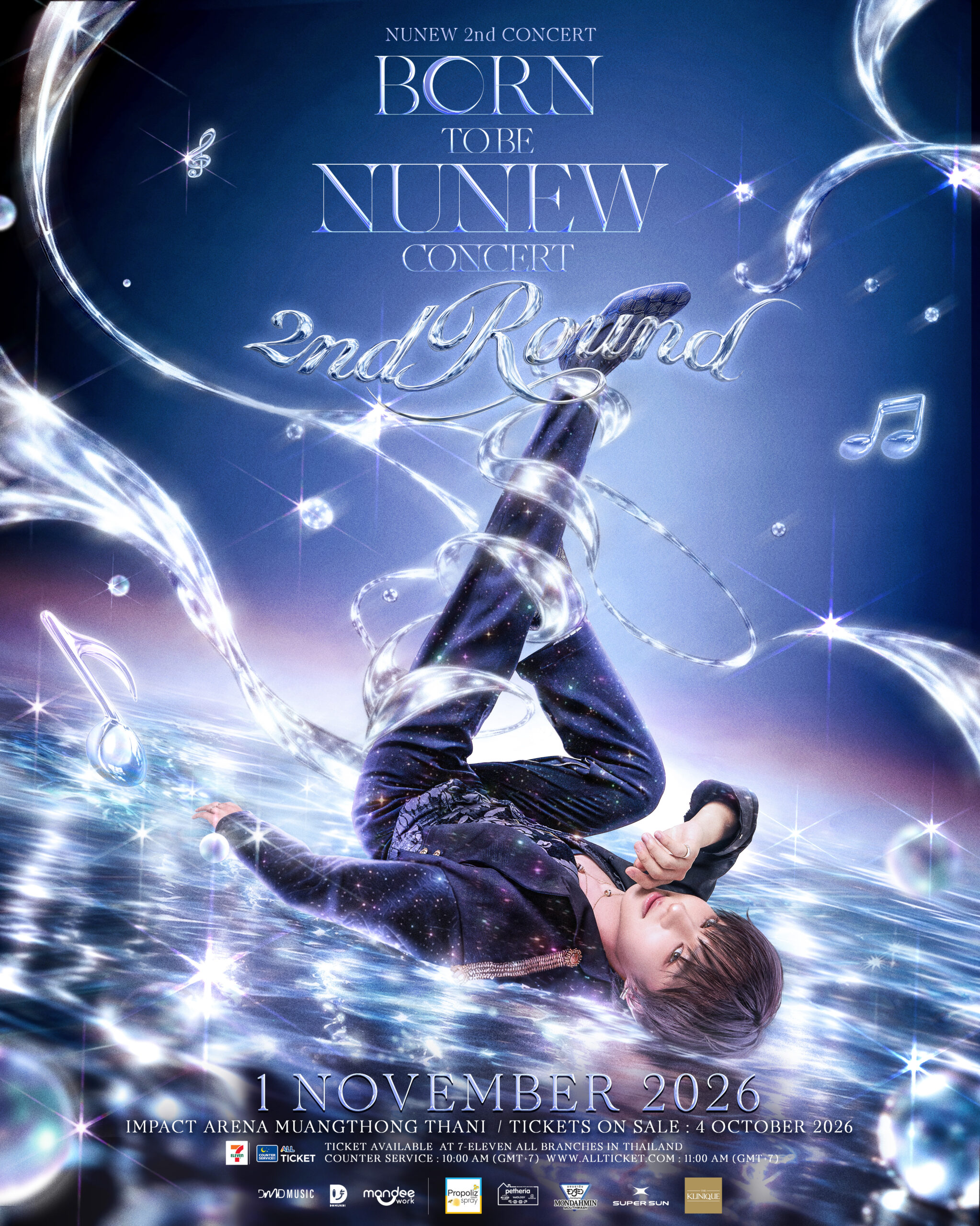2059246 scaled ‘NuNew’ ประกาศเพิ่มรอบ 2 วันที่ 1 พ.ย.นี้ ‘NUNEW 2nd Concert Born to be NuNew Concert’ สาดไปสมาชิก!!! 31 ตุลาคม – 1 พฤศจิกายน 2569 ณ อิมแพ็ค อารีน่า เมืองทองธานี