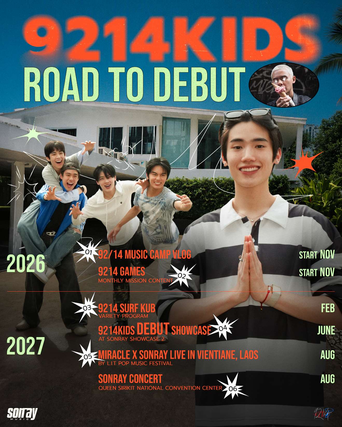 ‘SONRAY SHOWCASE 2026’ เสิร์ฟโชว์สุดอลังการ พร้อมทิ้งบอมบ์ข่าวใหญ่ NEXT STEP ศิลปินยกค่าย 5 9214KIDS poster roadmap D7 1 ‘SONRAY SHOWCASE 2026’ เสิร์ฟโชว์สุดอลังการ พร้อมทิ้งบอมบ์ข่าวใหญ่ NEXT STEP ศิลปินยกค่าย