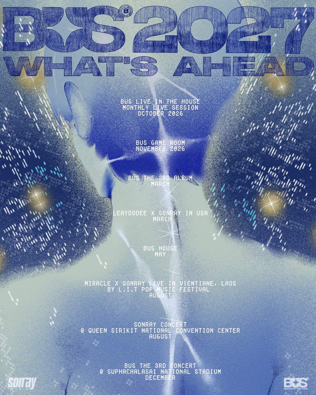 BUS 1 ‘SONRAY SHOWCASE 2026’ เสิร์ฟโชว์สุดอลังการ พร้อมทิ้งบอมบ์ข่าวใหญ่ NEXT STEP ศิลปินยกค่าย