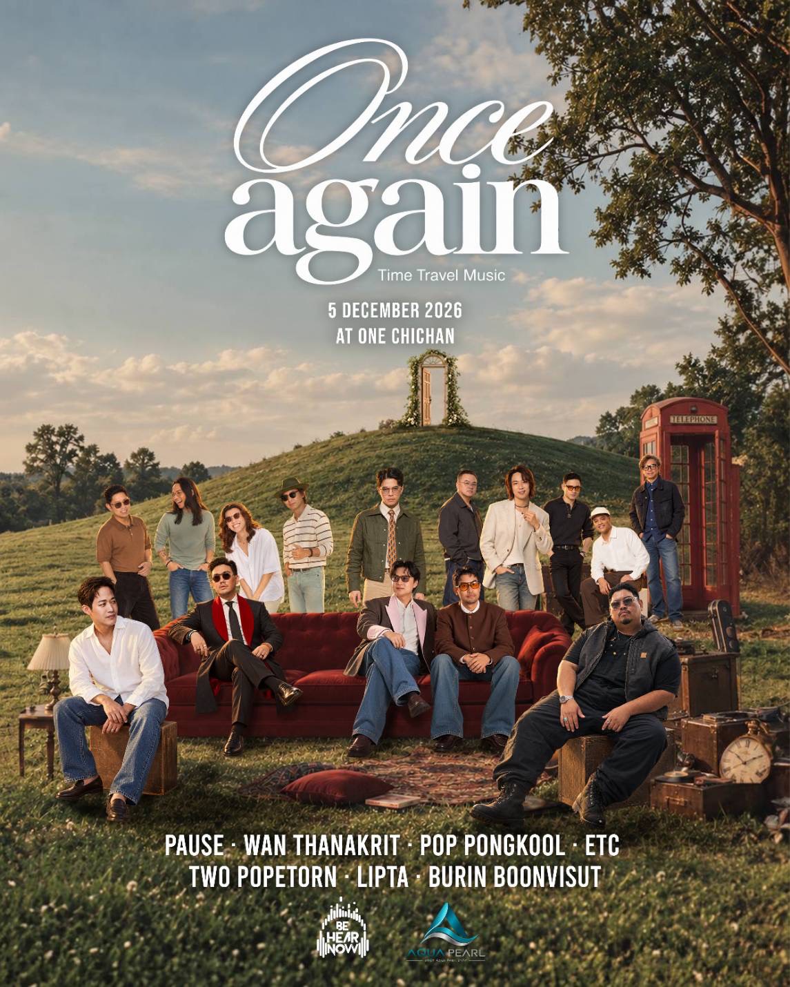 “ONCE AGAIN” เทศกาลดนตรีชวนทุกคนร้องเพลงฮิตในความทรงจำกับ 7 ศิลปินตัวท็อป ปักหมุด 5 ธ.ค.นี้ ณ วัน ชีจรรย์ ชลบุรี 1 S 28565830 “ONCE AGAIN” เทศกาลดนตรีชวนทุกคนร้องเพลงฮิตในความทรงจำกับ 7 ศิลปินตัวท็อป ปักหมุด 5 ธ.ค.นี้ ณ วัน ชีจรรย์ ชลบุรี