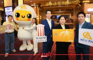 เมเจอร์ ซีนีเพล็กซ์ ผนึก ACU PAY ยกระดับ Cashless Cinema เชื่อมโลก Digital Payment